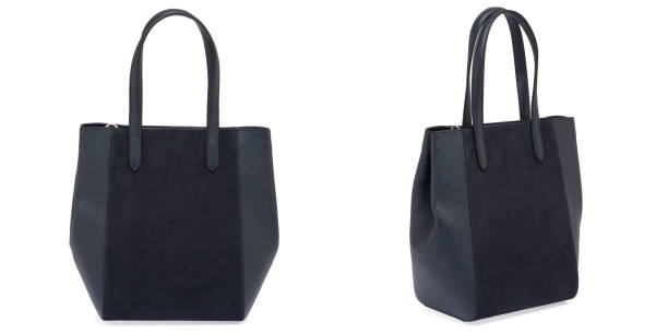Leather Women’s Bag On White Background