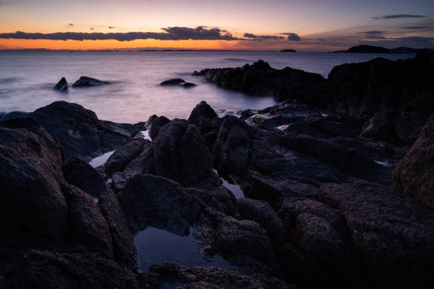 istock Beautiful sea after sunset 2009889139