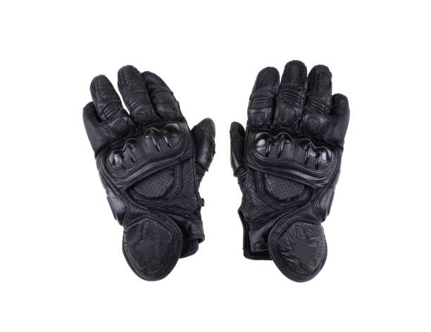 istock biker black leather gloves isolated on white background 2009913258