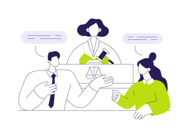 Layers Arguing 120+ Lawyers Arguing In Court Stock Illustrations, Royalty-Free Vector ...