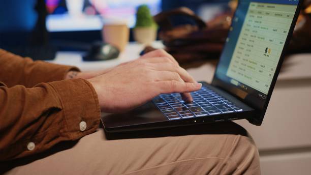 istock Freelancing computer scientist starting work in personal office at home 2009942783