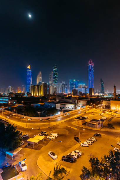 istock Kuwait City Skyline At Night 2009985960