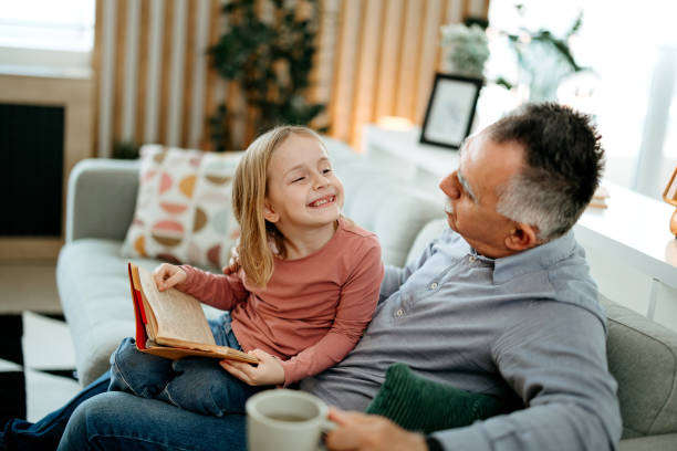 istock Grandfather tells a fairy tale 2010015592
