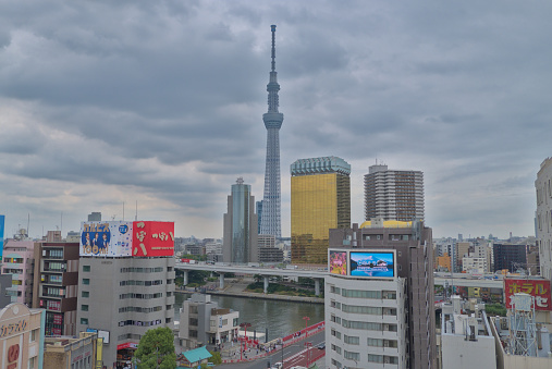 Tokyo Skytree is a telecommunications tower in Tokyo. is 634 meters high, making it the tallest tower of its kind and the third tallest building in the world. It is also the tallest building in Japan.