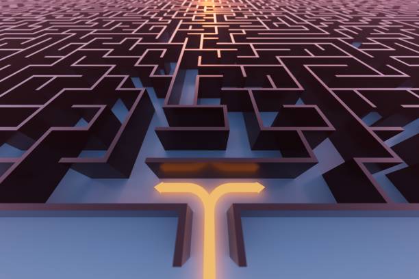 istock A hard choice, enter of a maze 2010224563