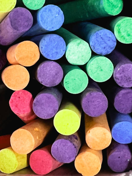 istock Colorful chalks stacked together,art stationary 2010257733