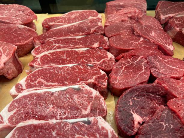 istock Close up of beef in butcher’s case 2010308336