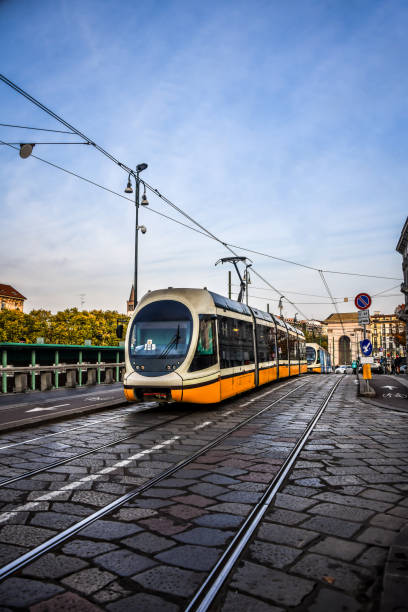 istock Tram Public Transport In Milan, Italy 2010316700