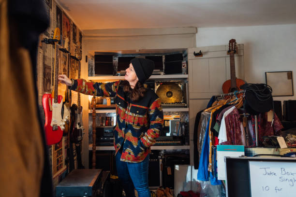 istock Shopping in a Vintage Store 2010320536