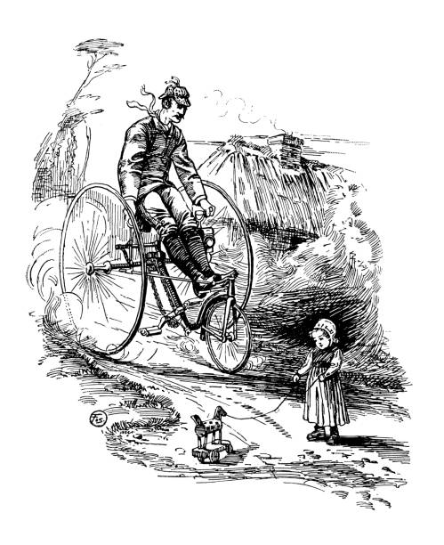 istock Sport and pastimes in 1889: Wheelchair cycle 2010351417