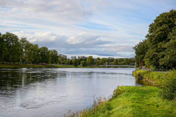 The river Ness is a river in the Scottish highlands running through Inverness. It is part of the Great Glen.
