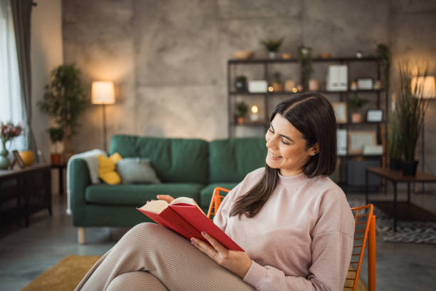 istock Morning with a good book, this is my daily ritual 2010486759
