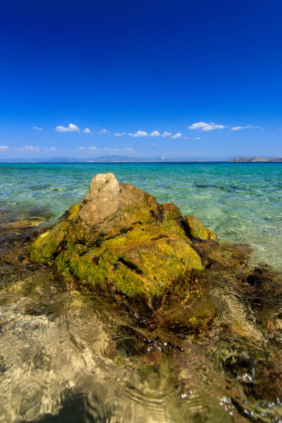 istock Beautiful scene from turquoise sea.Tarsanas Beach, Thassos, Greece 2010581201
