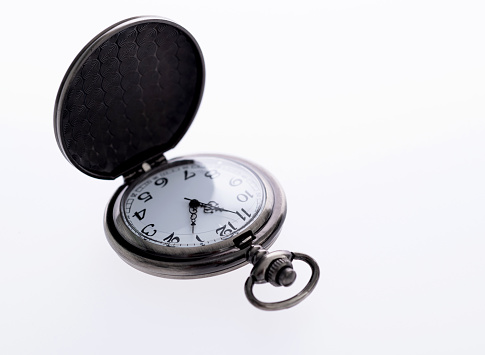 Pocket watch on a table