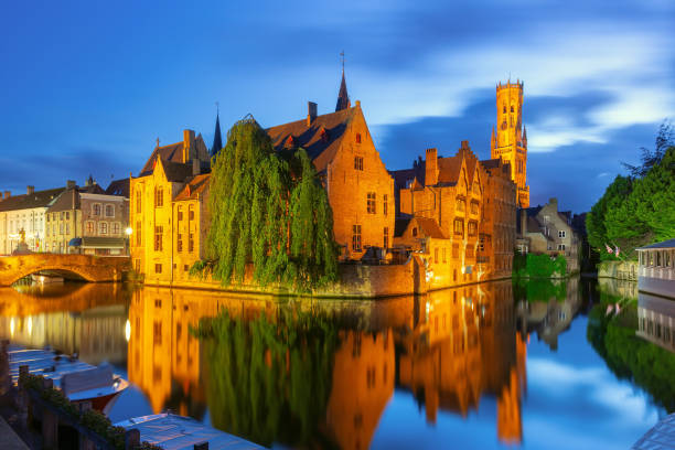 istock Tower Belfort, Bruges, Belgium 2010599458