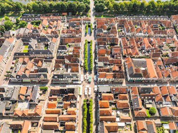 istock Elburg ancient walled town seen from above 2010665479