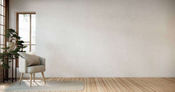 istock armchair minimalist design japan style. 2010721452