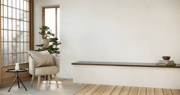 istock armchair minimalist design japan style. 2010721967