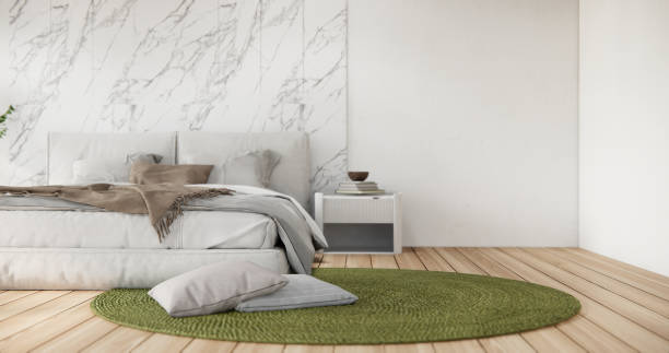 istock interior mock up with decoration in bedroom. 2010734546