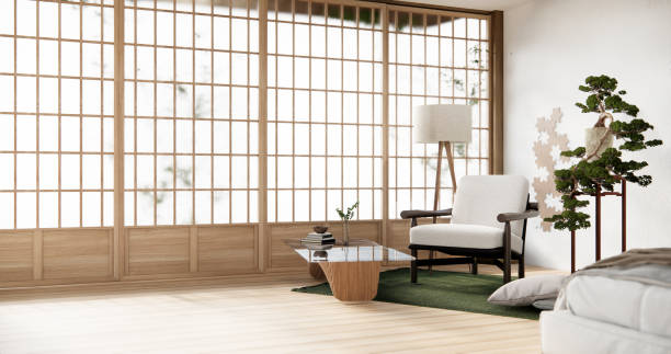 istock armchair minimalist design japan style. 2010734551