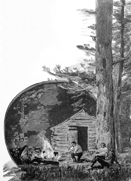 Sport and pastimes in 1889: Camping