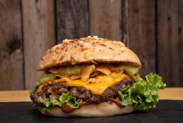 istock Delicious gourmet burger 2010878642