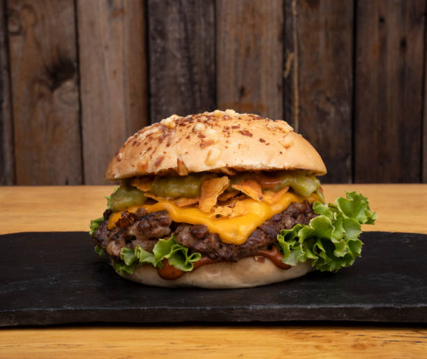 istock Delicious gourmet burger 2010880817