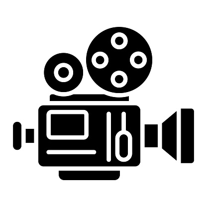 Film Camera icon vector image. Can be used for Photography.