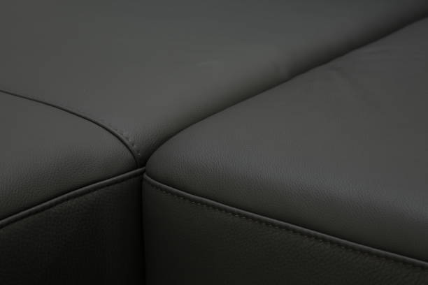 istock Leather detail - upholstered furniture 2010906917