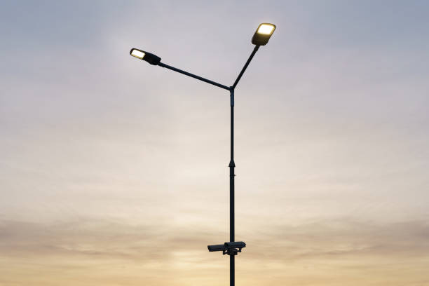 istock The pole is equipped with LED lights and video surveillance cameras 2010934865