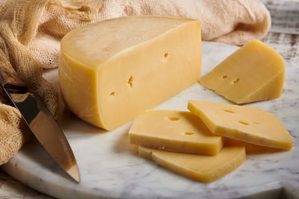 istock Brazilian delicious half cured Minas cheese. 2011090596