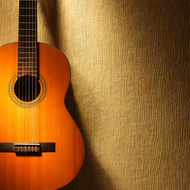 istock Acoustic guitar classical spanish guitar 2011136972