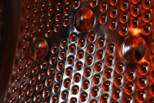 Metal texture abstract photography