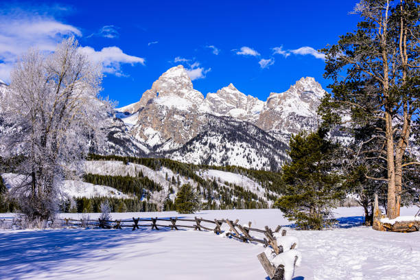 istock Grand Teton Range in winter 2011409956