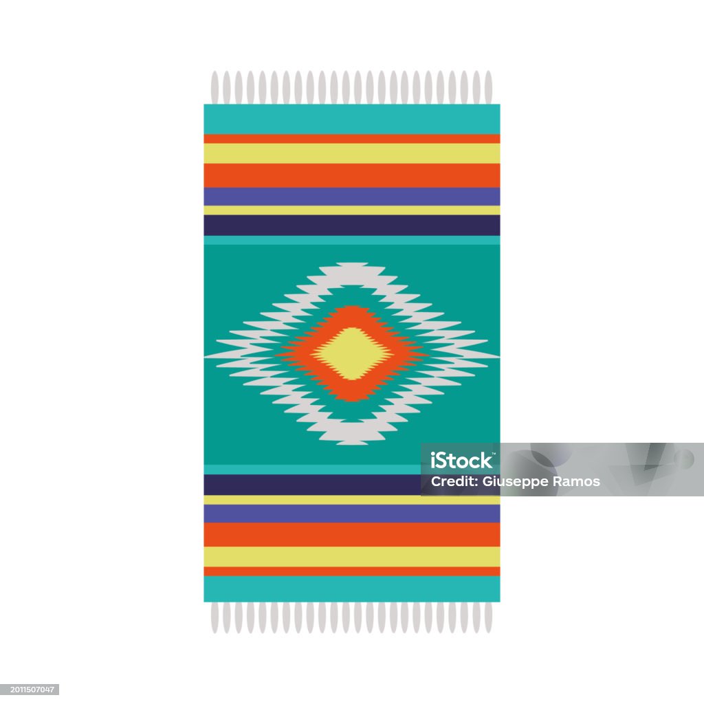 El Sarape Ropa Mexico Sarape Stock Illustration - Download Image Now - Clothing, Coat ...
