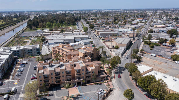 istock Urban Core of downtown Bell Gardens California 2011556668