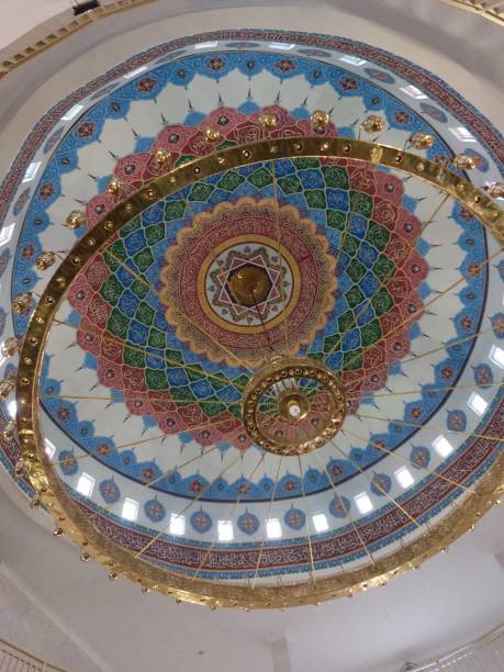 istock Mosque dome decoration in Mandailing Natal, Indonesia 2011756108