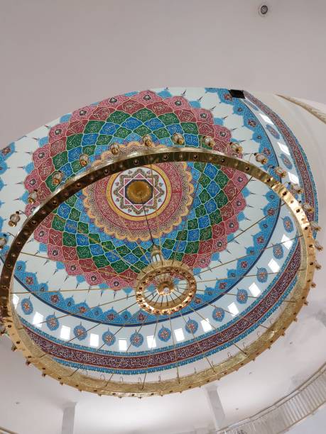istock Mosque dome decoration in Mandailing Natal, Indonesia 2011761692