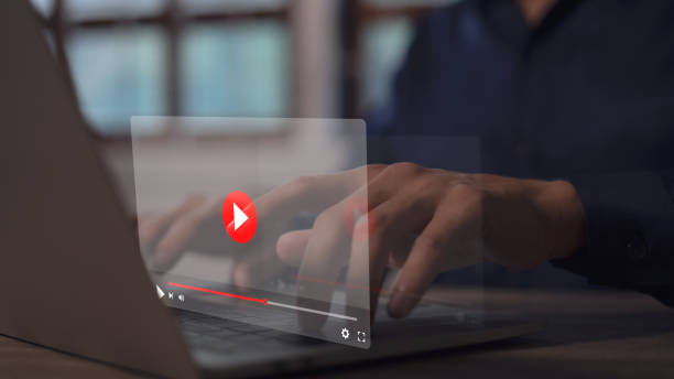 istock Find information about online workshops or live stream online classes Watch videos on the internet and webinars. 2011768081