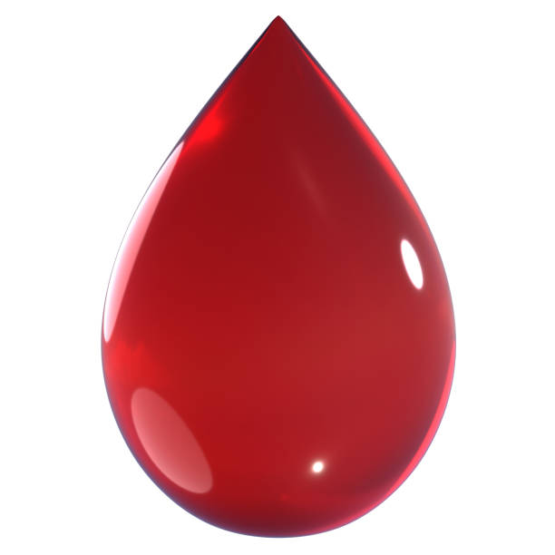 istock A 3D icon of a red drop that resembles blood. 3d rendered. 2011947538