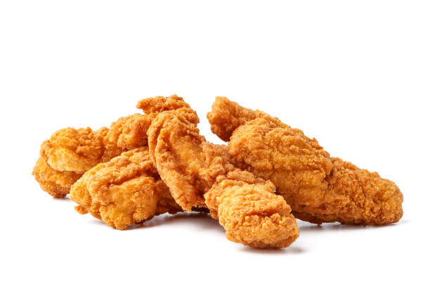 istock Deep fied chicken wings isolated on white 2012027909