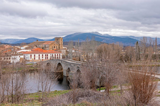 istock Romanesque medieval bridge of Barco de Avila, Spain 2012147274