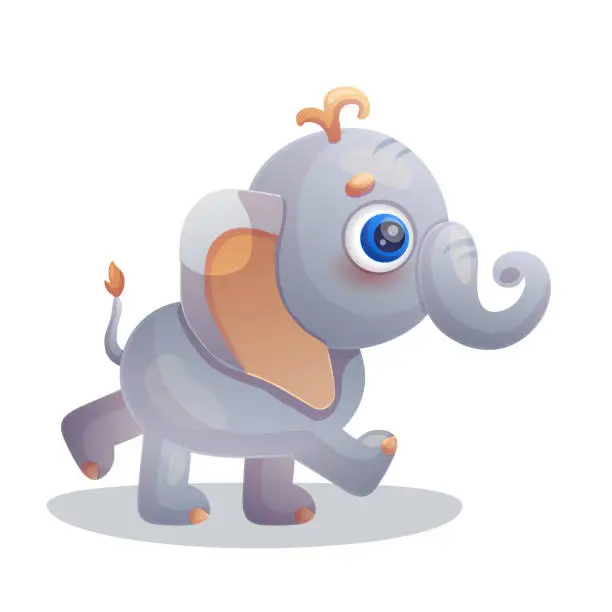 Vector illustration of elephant