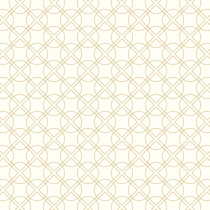 Golden squares and circles in squares and circles grid pattern