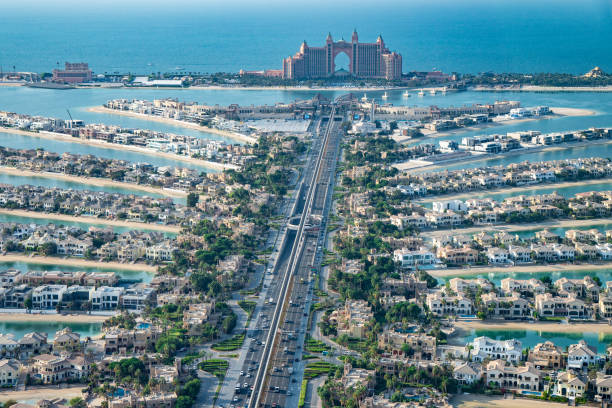 istock Palm Islands, Dubai, Burj Khalifa, UAE 2012331313