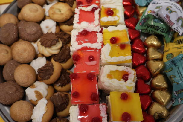 istock Candy tray. Sweets, cookies and desserts. 2012341957