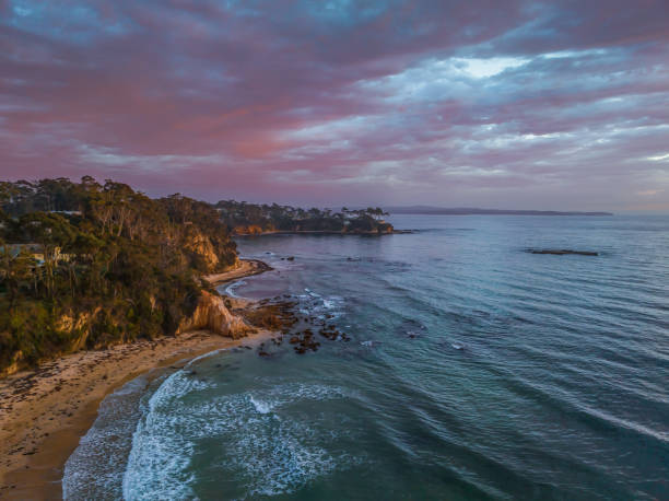 istock Summer Sunrise Seascape with Rain Clouds 2012367247
