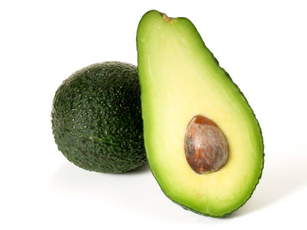 istock Gwen Avocado on white Background - Isolated 2012386965