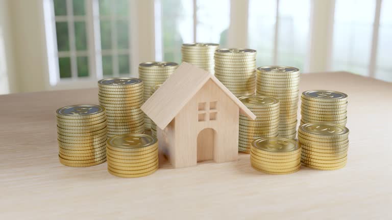 Real Estate Savings and Investment Growth Concept