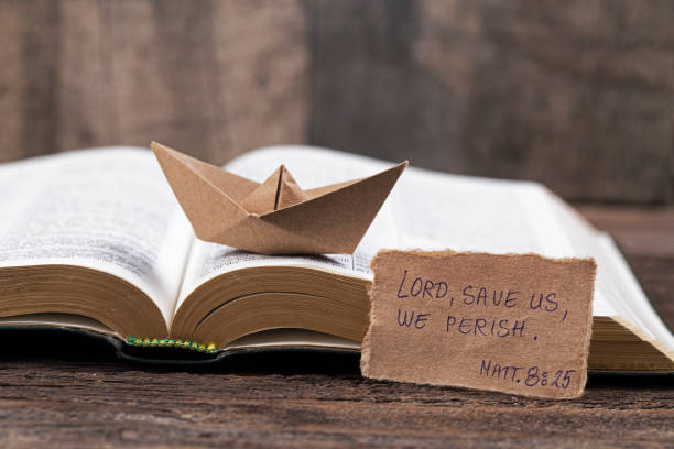 istock Handwritten Bible quote 2012437554
